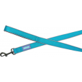 Hem And Boo Reflective & Padded Nylon Lead 1” X 48” (2.5 X 120cm) Aqua